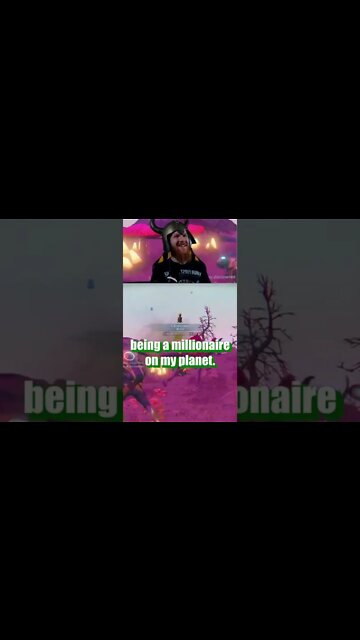 No Mans Sky - "Yeah but you're not rich with love".