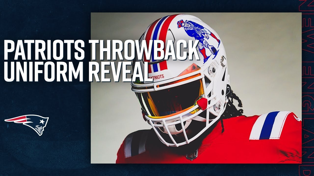 Patriots Unveil New Red Throwback Uniform - 2022 NFL Alternate Jersey (Back to the Future)