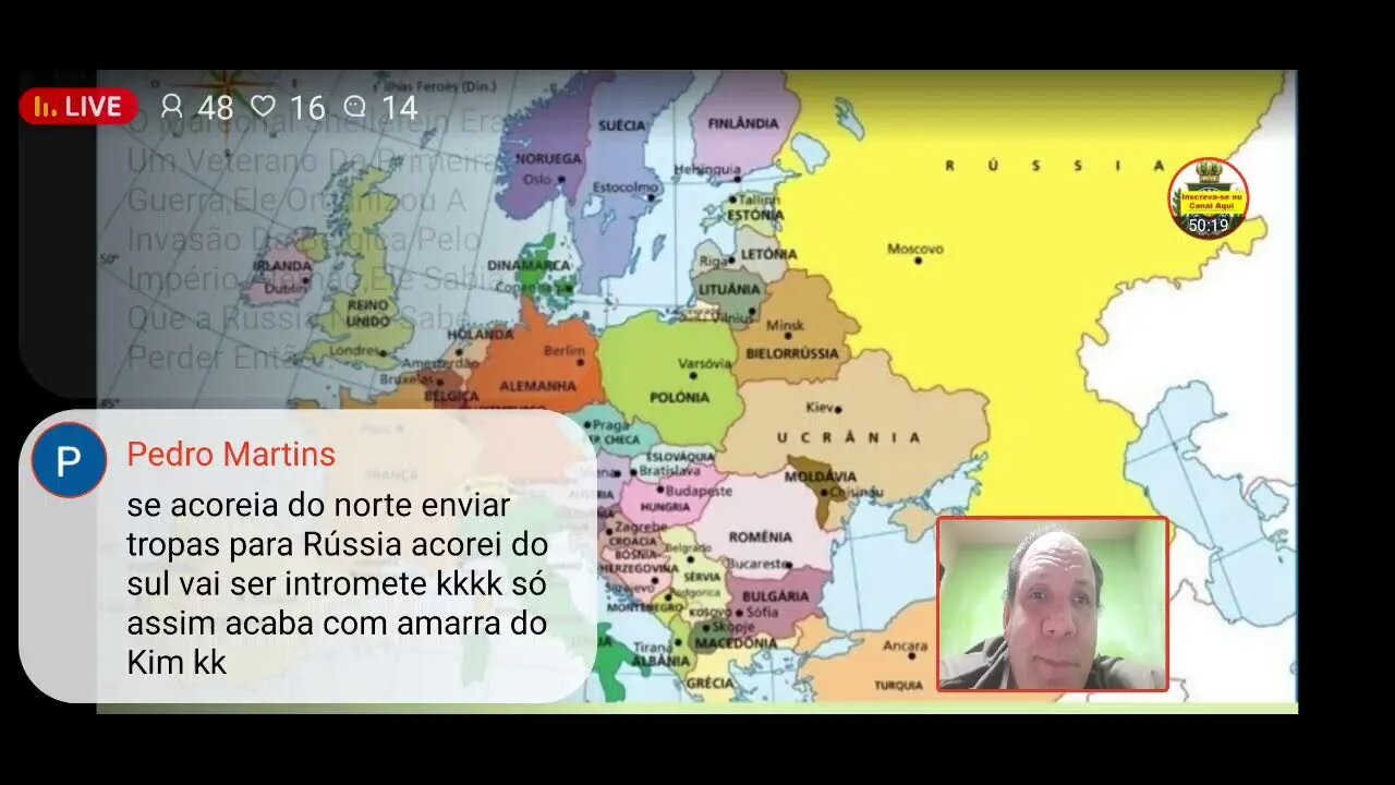 Live: Como está a guerra da Ucrânia. Será que Putin cai?