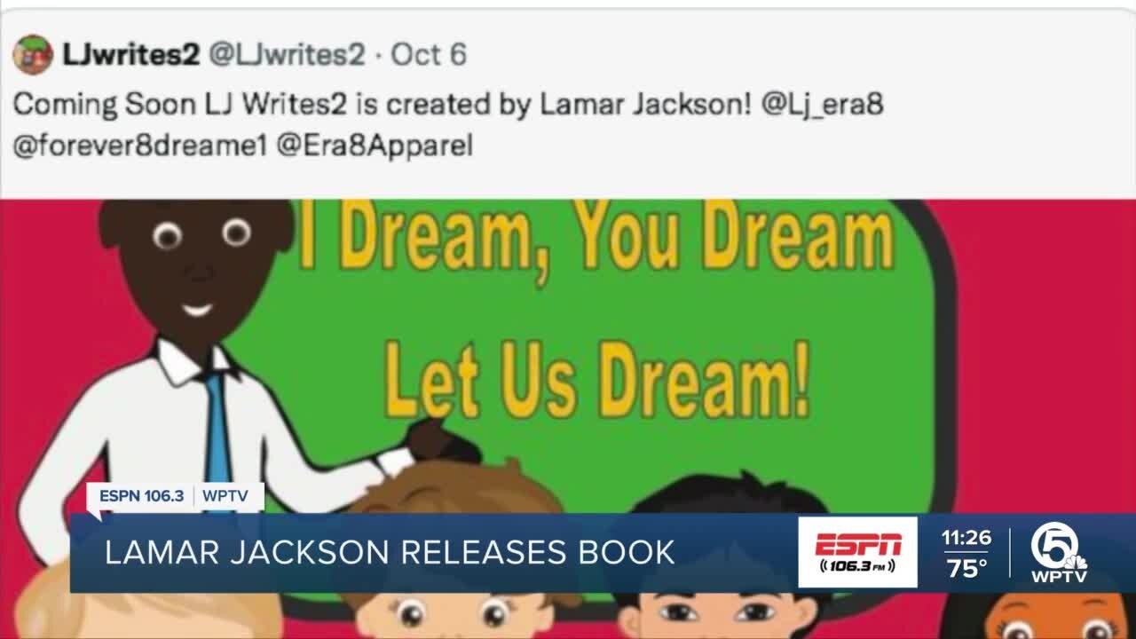 Lamar Jackson releases children's book