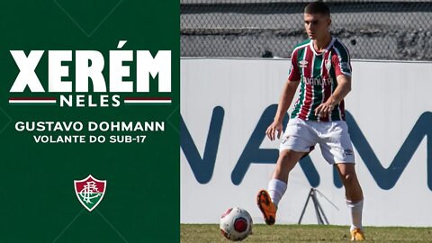GUSTAVO DOHMANN, DO SUB-17: " TUDO O QUE TENHO PRA FAZER É RETRIBUIR O QUE O FLU FEZ POR MIM"