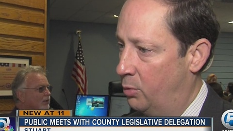 Algae concerns addressed at Stuart town hall meeting with lawmakers