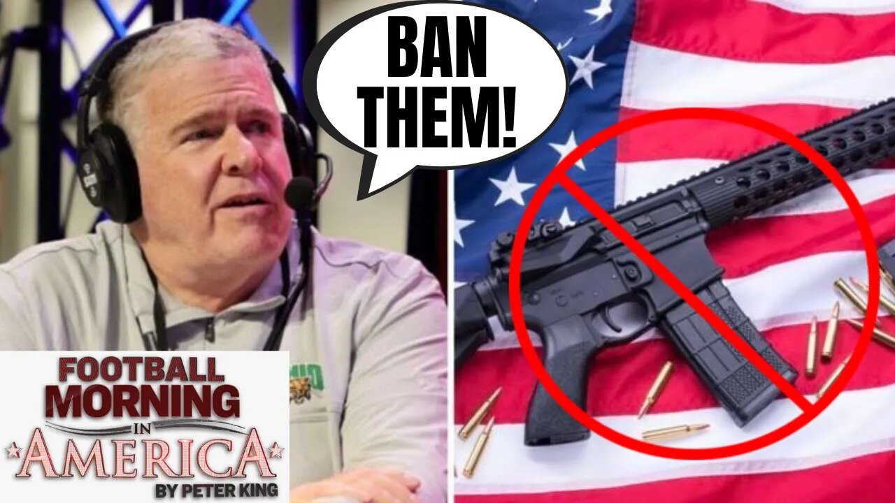 Woke NFL Writer Peter King Wants To BAN GUNS, Refuses To Stick To Sports