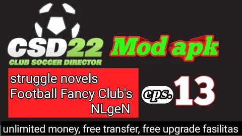 Club Soccer Director CSD22 Mod Apk NLgeN Blyth Spartans vs Football Fancy Club