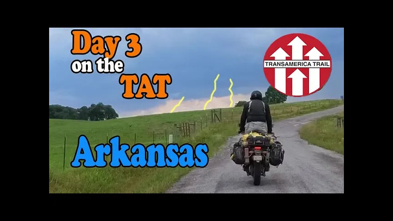 Day 3 Trans America Trail Motorcycle Adventure | Arkansas TAT Shack