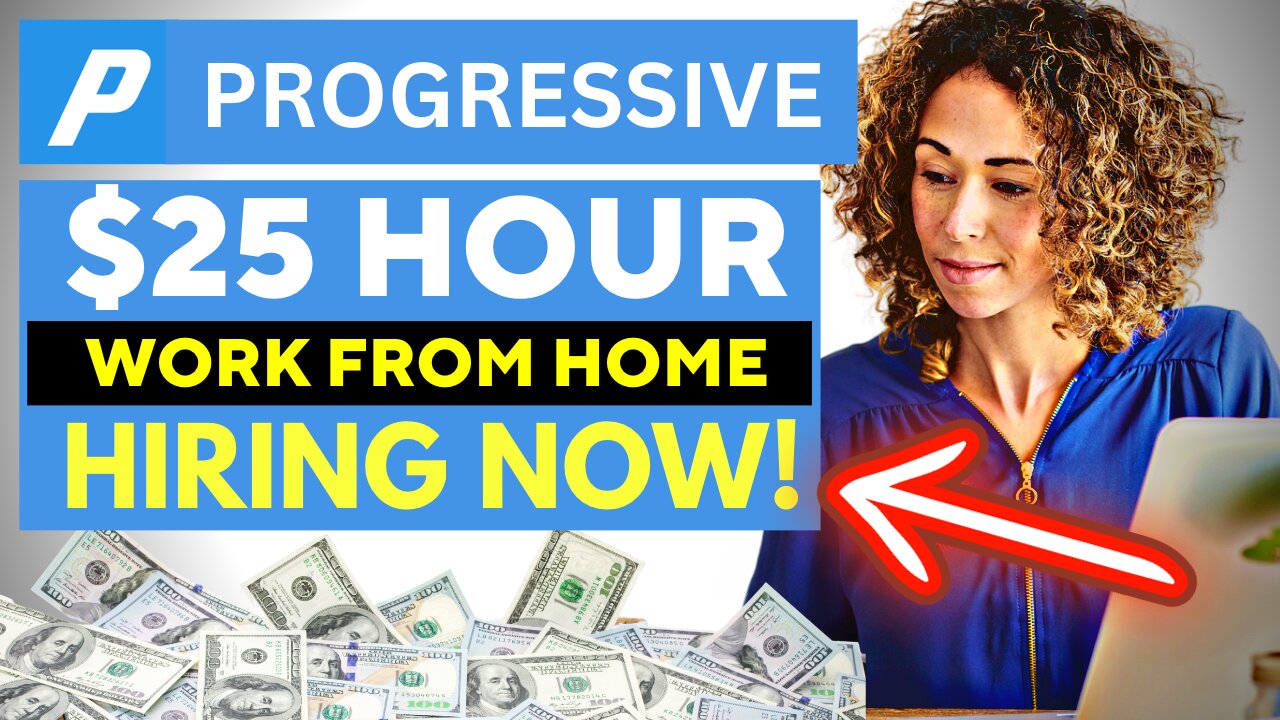 PROGRESSIVE WORK FROM HOME JOBS | HIRING NOW | HIGH PAYING JOBS 2023