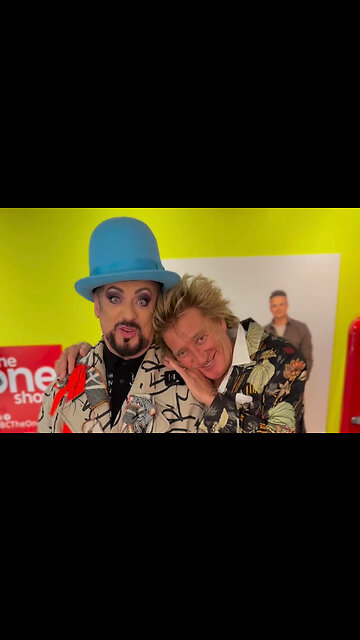 June 13, 2023 - Rod Stewart & Boy George Prepare for U.K. Summer Tour