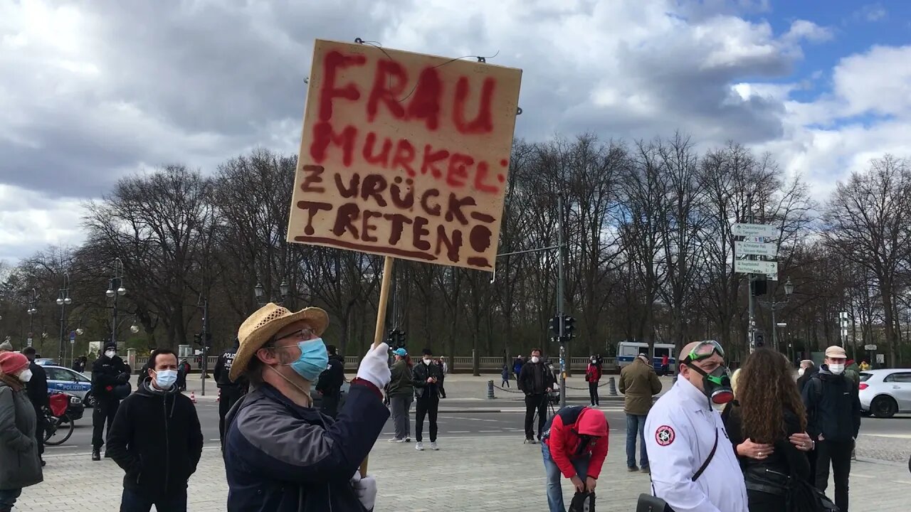 📣📣📣 3.4.2021 Demo gegen die Corona Massnahmen am Brandenburger Tor