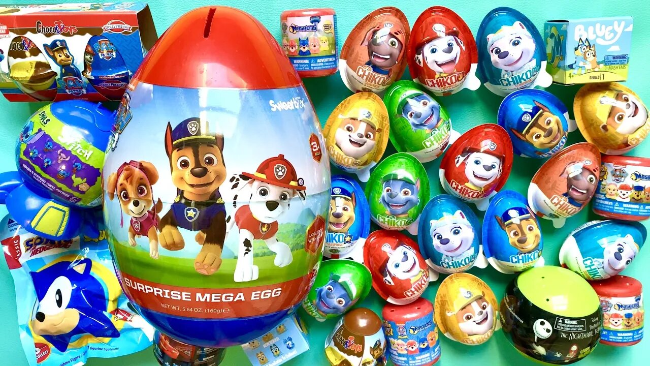 Asmr HUGE PAW PATROL SURPRISE TOYS | UNBOXING MYSTERY BOXES Blind Bags Satisfying ASMR Collection