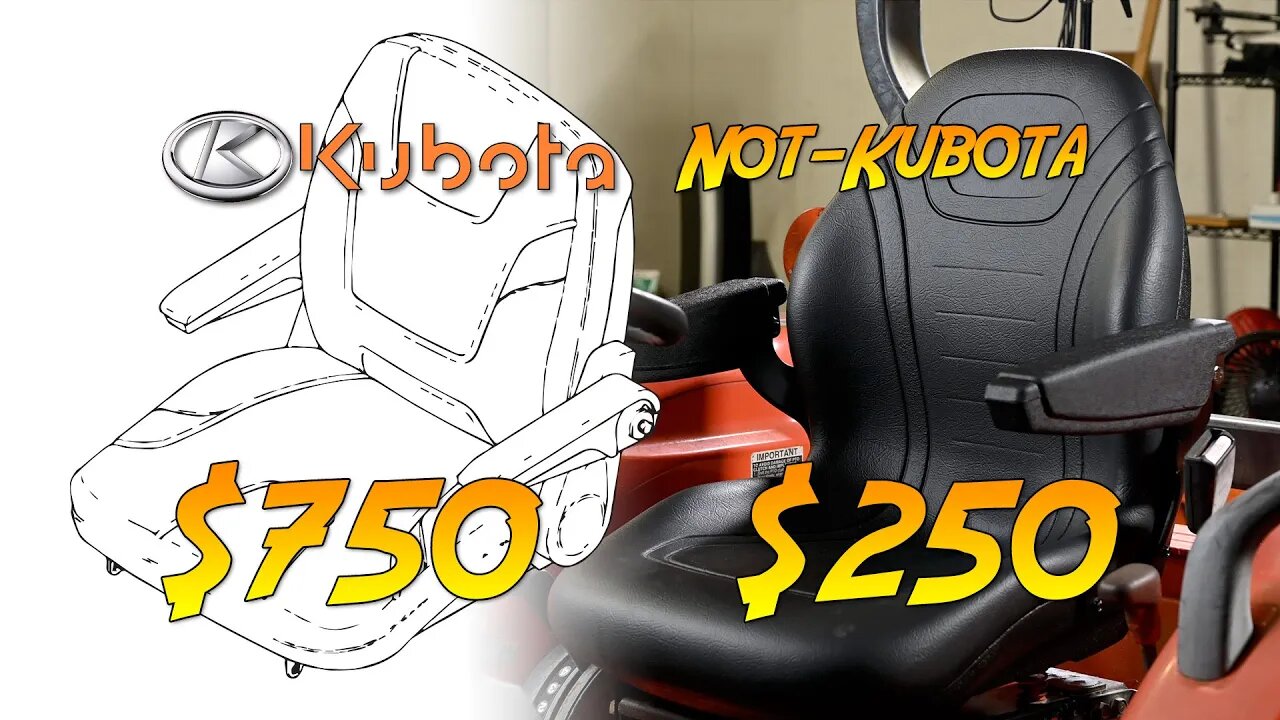 I Saved $500 On My New Tractor Seat! And So Can YOU!