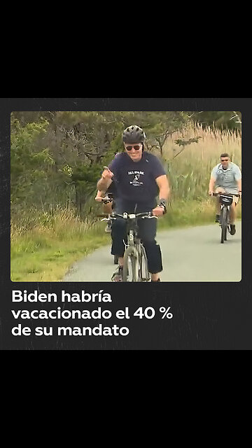 Critican a Biden por sus abundantes días de vacaciones