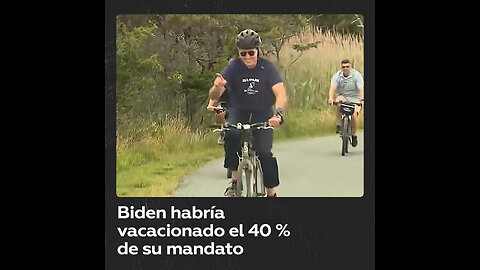 Critican a Biden por sus abundantes días de vacaciones