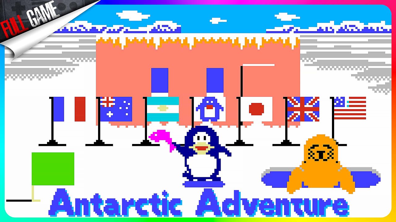 Kekkyoku Nankyoku Daibōken (Antarctic Adventure) · 8-bit Famicom · English Translation