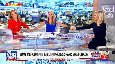 Shannon Bream (with Dana Perino and Gillian Turner) Aug 4 2023