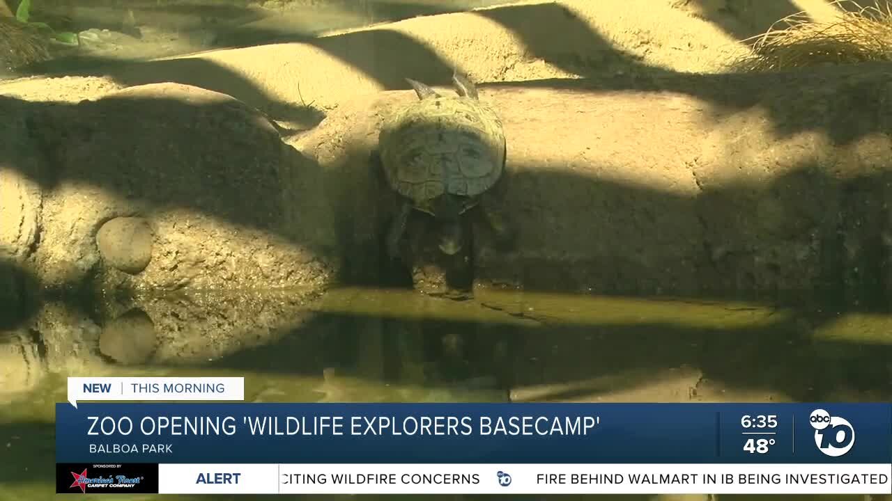 SD Zoo opening 'Wildlife Explorers Basecamp'