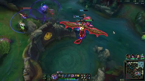 1/4/5 Jungle Kha'Zix Gameplay - Partial Live Commentary & Bangers