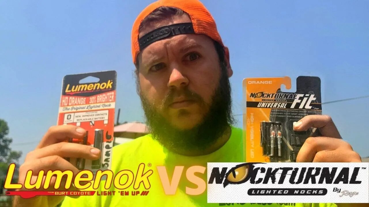 Nocturnal Fit vs Lumenok - Lighted Nock Duel