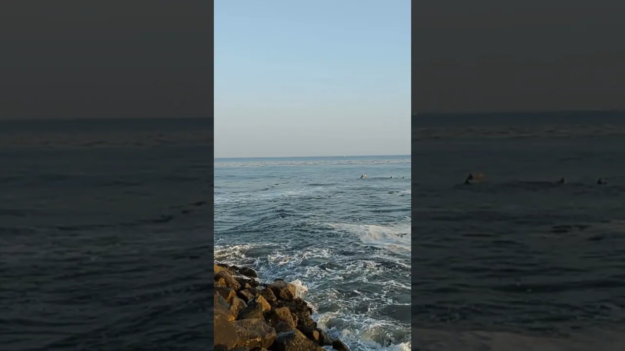 High Tide at Pleasure Point