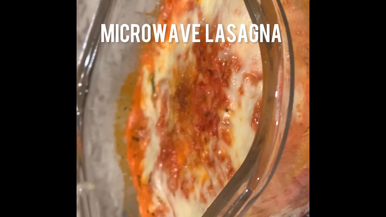 Microwave Lasagna Recipe