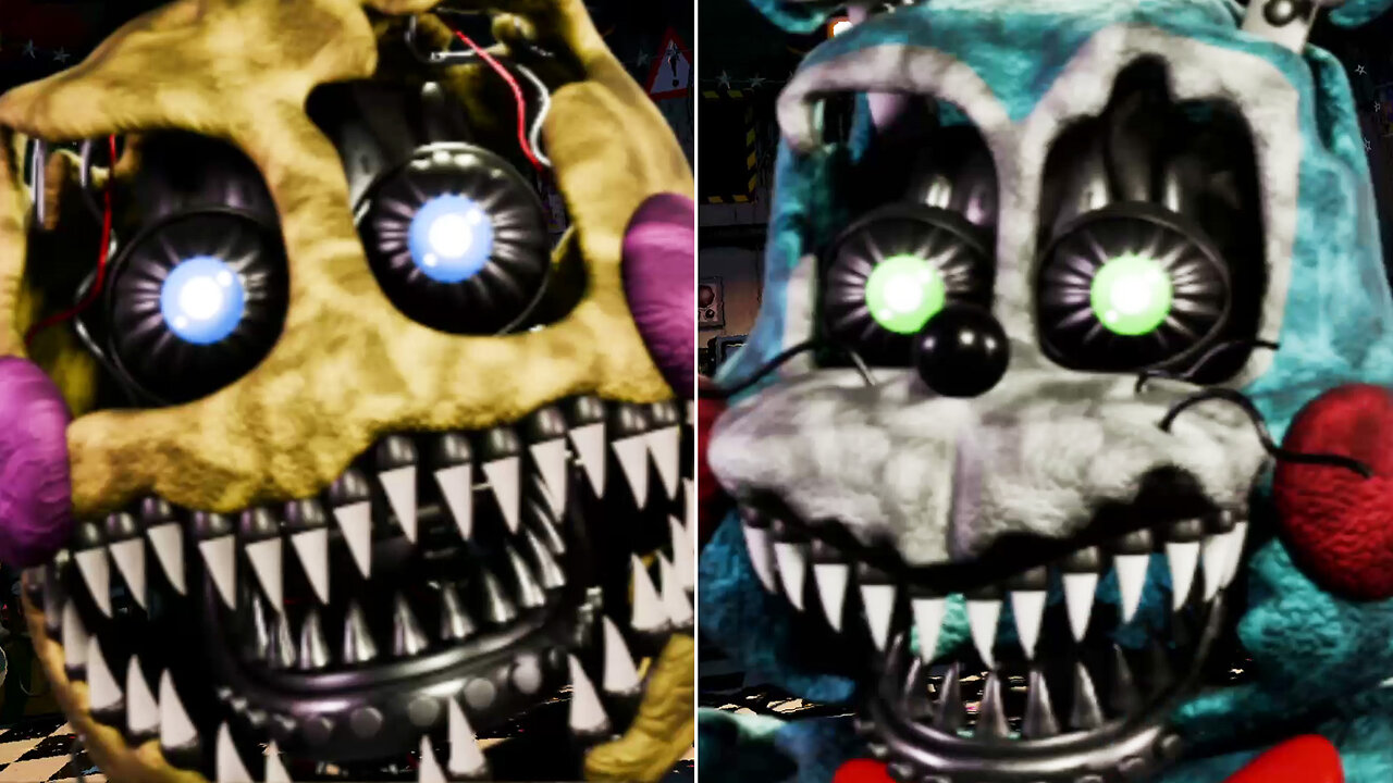 Nightmare Toy Animatronics in UCN Mod