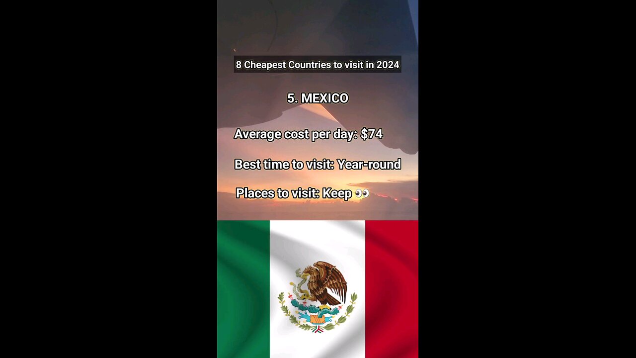 This is your sign to visit Mexico. ✈️💯