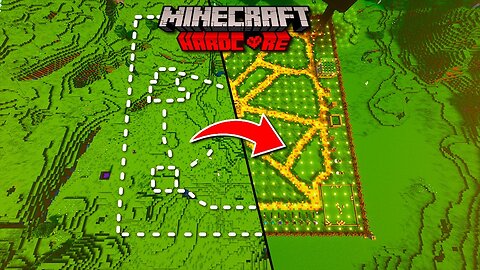 I built EVERY automatic farm in Hardcore Minecraft...