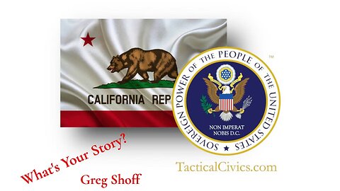 TACTICAL CIVICS™: What's Your Story Greg Shoff