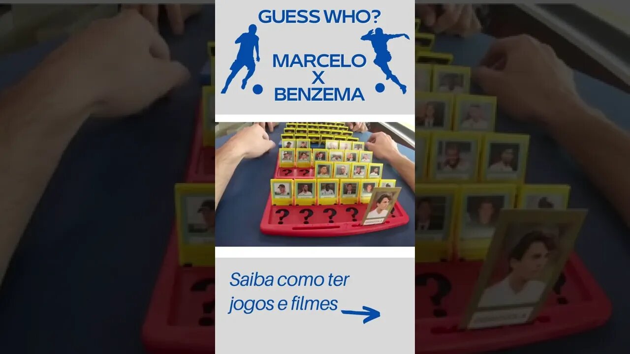 MARCELO VS BENZEMA - "Guess Who"! #shorts