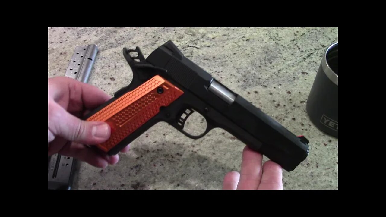 Rock Island Armory M1911 A1 FS 9mm Standing Accuracy Test and Review.