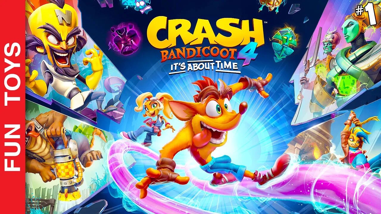 Crash Bandicoot 4: It's About Time - INÍCIO da nossa Aventura!