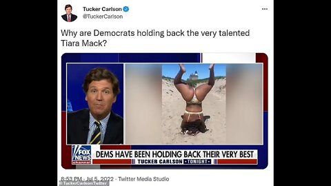 Tucker Introduces The Next Rising Star Of The Democrat Party
