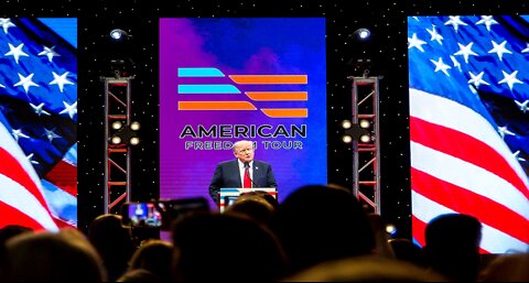 PRESIDENT TRUMP SPEAKS AT THE AMERICAN FREEDOM TOUR, LIVE FROM MEMPHIS, TN 6/18/22