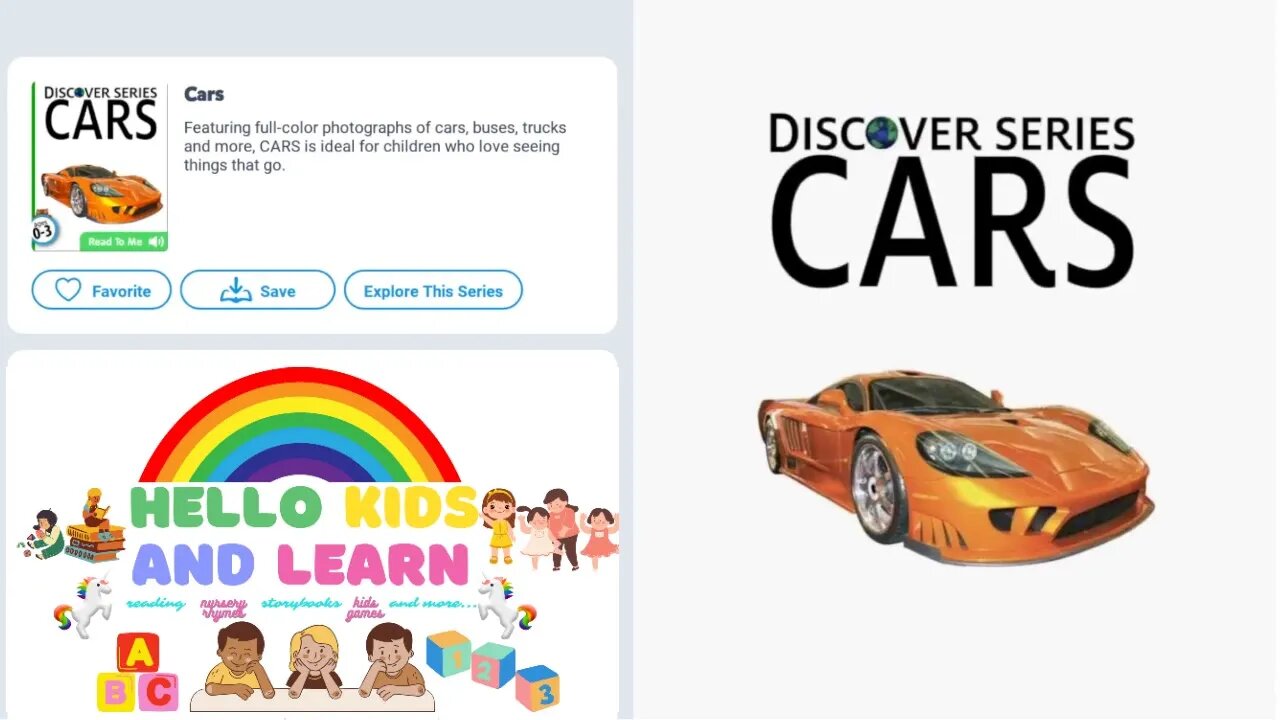 Discover Series - Cars