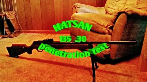 Hatsan 135 .30 penetration test