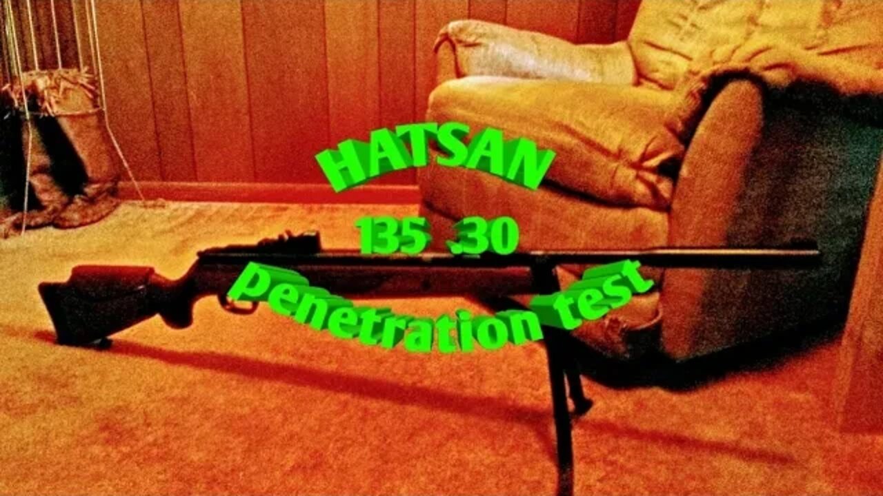 Hatsan 135 .30 penetration test