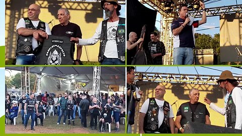 ENTREGA DE COLETE - CABELOS DO ASFALTO MC - ENCONTRO DE MOTOS 2023 ARTUR NOGUEIRA