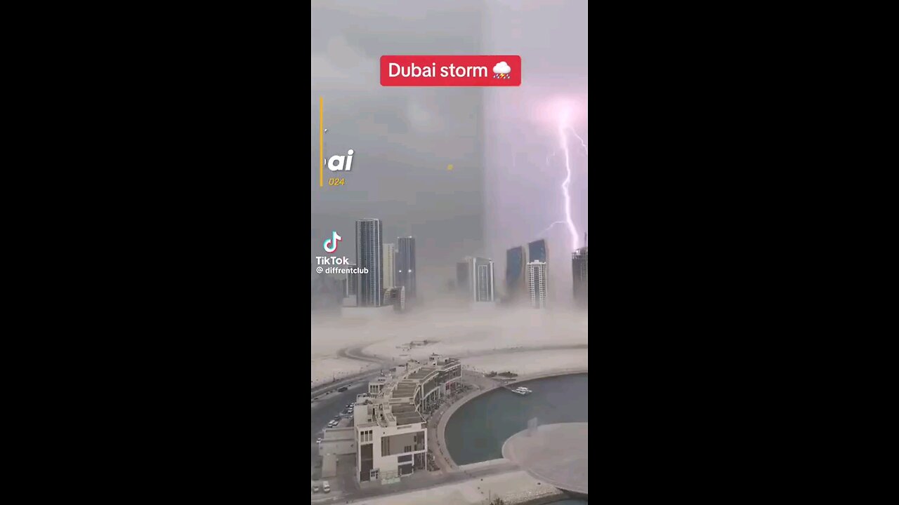 Heavy flooding in Dubai due to cloud seeding?