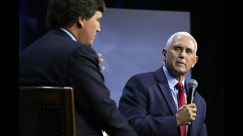 Tucker Carlson ends Mike Pence's presidential run