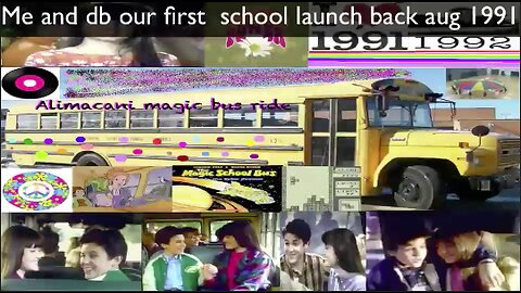 Me and db our first school launch back aug 1991