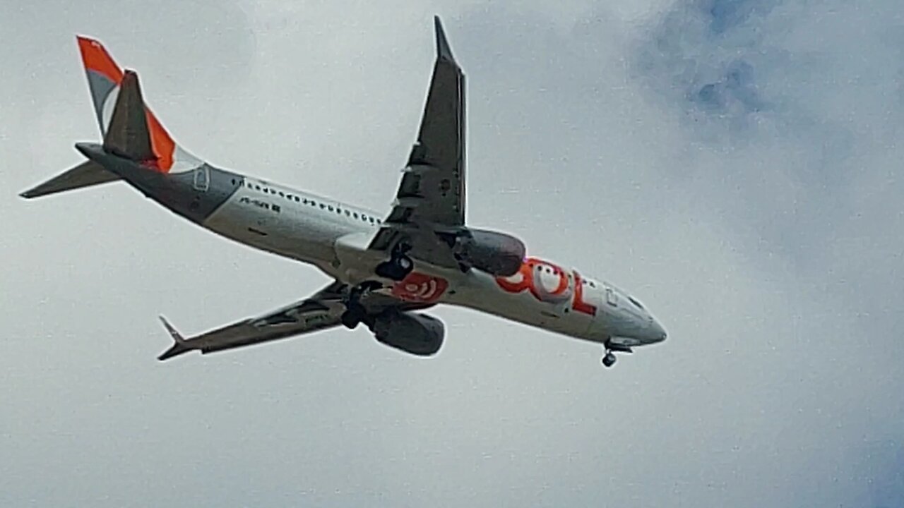 Boeing 737 MAX 8 PR-XMW vindo do Rio de Janeiro(GIG) para Fortaleza