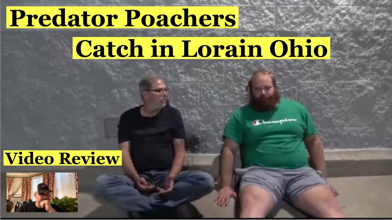 Predator Poachers Catch In (Lorain Ohio) Video Review. This predator gets taken to jail.