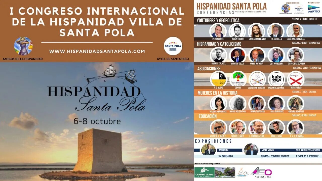 1º Congreso Internacional de la Hispanidad Villa de Santa Pola