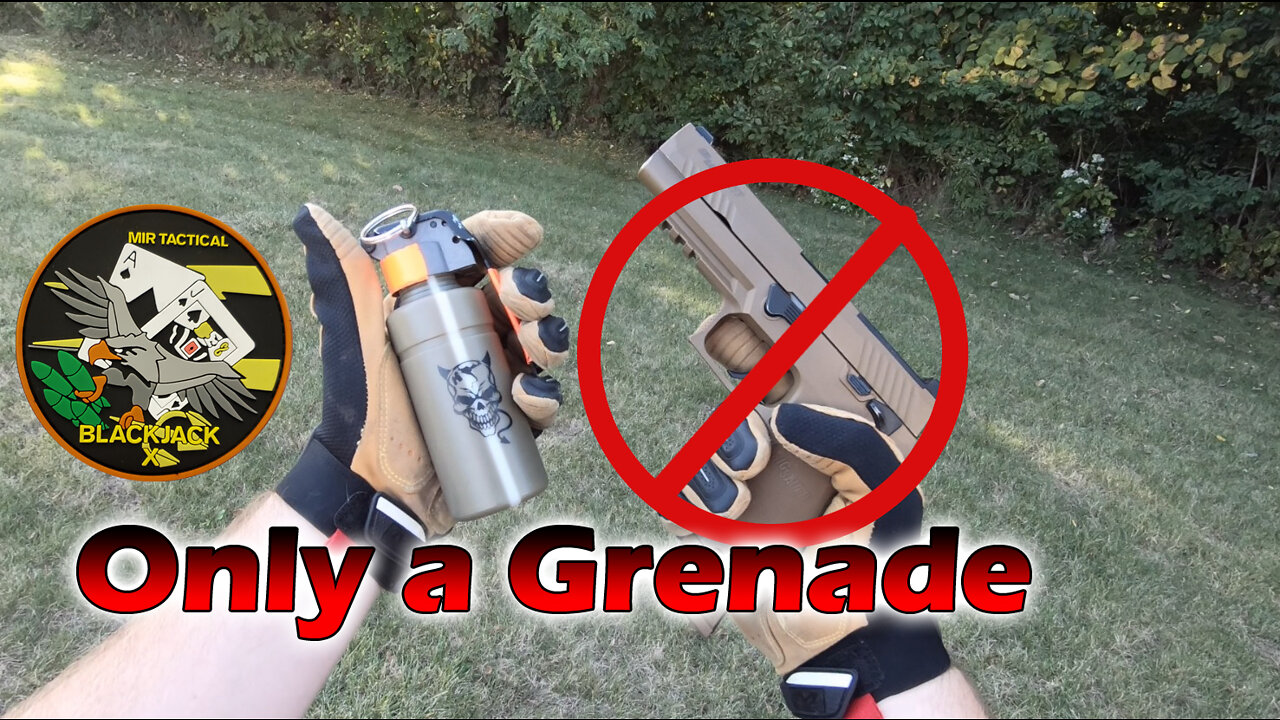 Nothing but a Hand Grenade , Airsoft Gameplay , MIR Tactical Blackjack 10