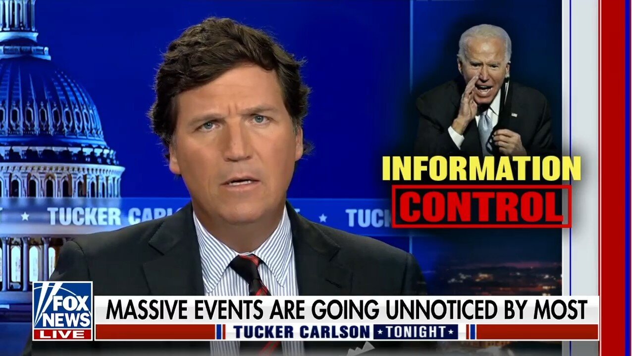 US Media Hiding Huge Stories. Twitter Pressured to Censor Tucker Carlson, Coordinated /w BigPharma