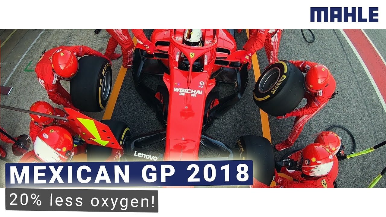Mexican Grand Prix 2018 - Massive Air Consumption of the F1