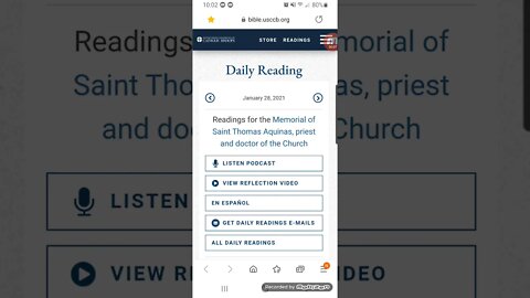Jesus is our Savior/ Bible reading Jan 28/2021