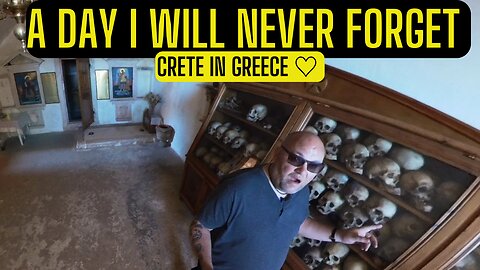 Agia Triada Monastery is a truly amazing place #greece #vlog #travel #chania #europe