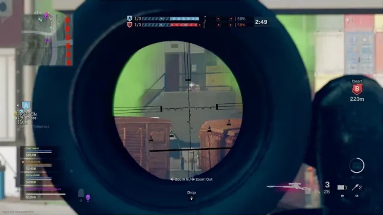 Call of Duty®: Warzone no zoom shot sniper