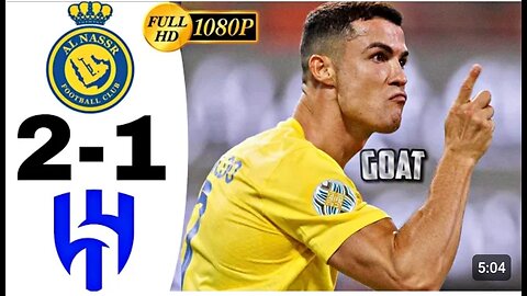 Al-Hilal vs Al-Nassr FINAL 1-2 2023 RONALDO GOAT highlights All goals HD 1080