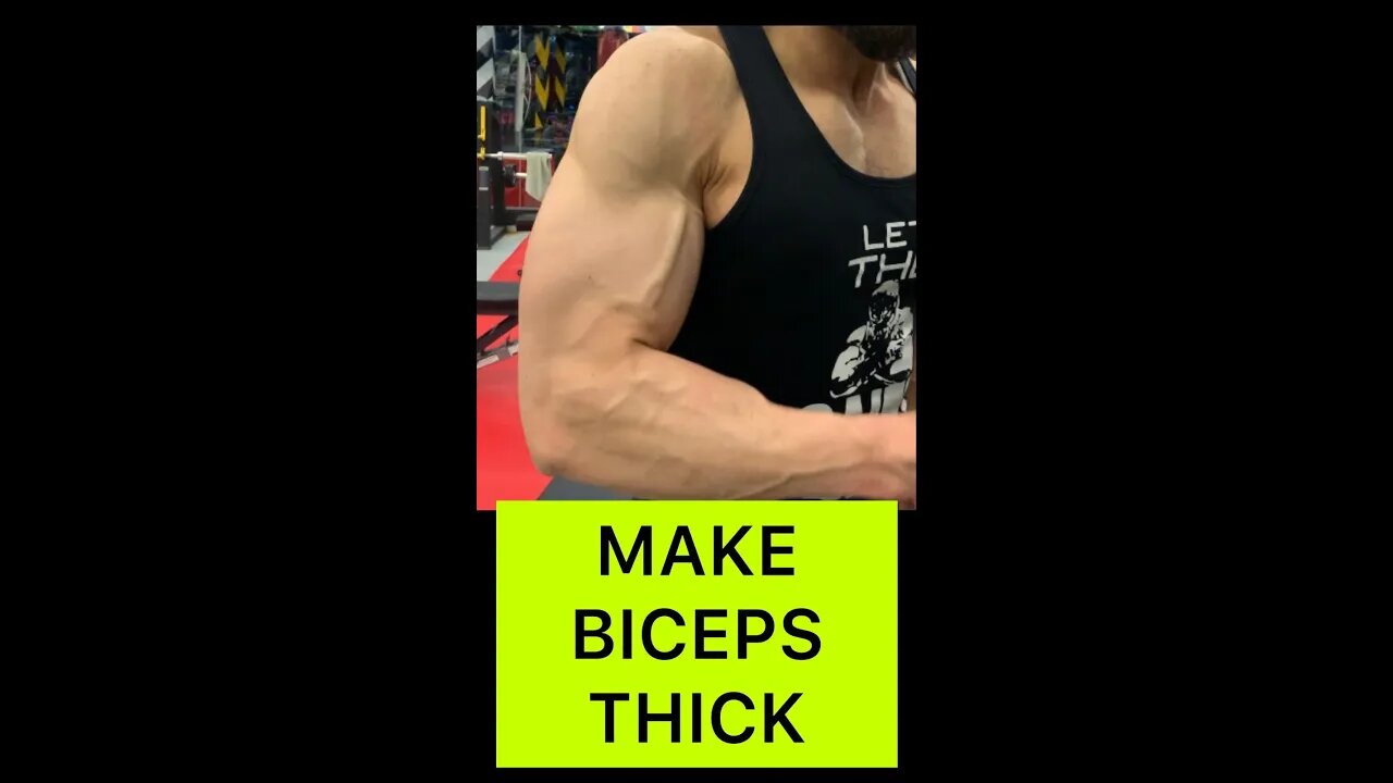 WANT THICK BICEPS THEN DO THESE #shorts